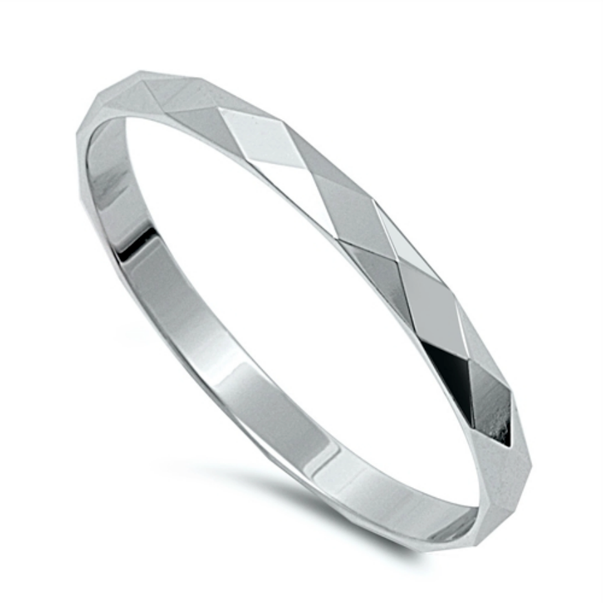 Buy Plain D Band Kids Silver Ring for £19.99 | Uneak Boutique